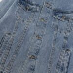 CHRM HRTS Denim Jacket Cross Design CH068 - Image 4