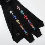 CHRM HRTS Hoodie Multicolor Cross Logo CH079 - Image 7