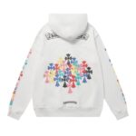 CHRM HRTS Hoodie Multicolor Cross Logo CH079 - Image 2