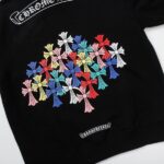 CHRM HRTS Hoodie Multicolor Cross Logo CH079 - Image 3