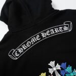 CHRM HRTS Hoodie Multicolor Cross Logo CH079 - Image 9
