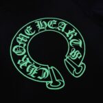 CHRM HRTS Hoodie Neon Logo Black CH072 - Image 2