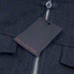LV Jacket Denim Hooded Monogram - Image 8