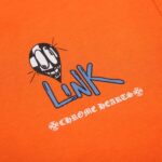 CHRM HRTS Hoodie Build Graphic Orange CH075 - Image 4