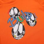CHRM HRTS Hoodie Build Graphic Orange CH075 - Image 5