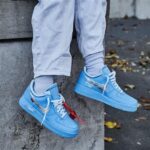 AF1 Low Off-White MCA University Blue - Image 3