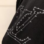 CREWNECK BLACK & EMBROIDERED BIG LOGO - Image 3