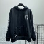 HOODIE BLACK & ARMS LOGO
