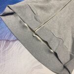 HOODIE GREY ZIP-UP - Image 7