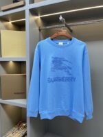 BRBRY Hoodie Sky Blue/ White / Black - Image 14