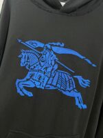BRBRY HOODIE Black/Blue - Image 4