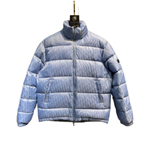 CD Oblique Azure Puffer Jacket