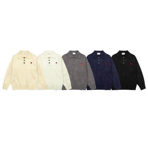 f34cbc96-removebg-preview AMI PARIS sweatshirt - immagine 1